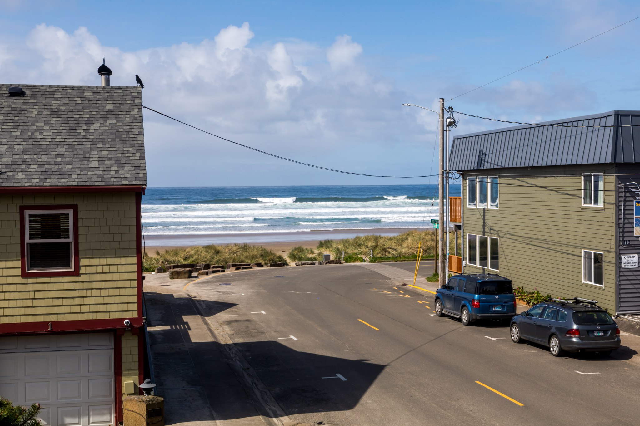 Ocean Inn at Manzanita coastal view